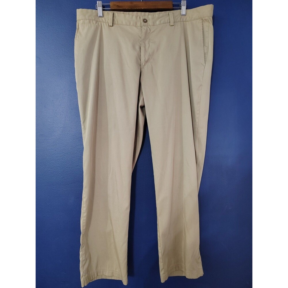 Nike Golf Pants Dri-Fit Mens 38 x 30 Khaki  Casual Athletic